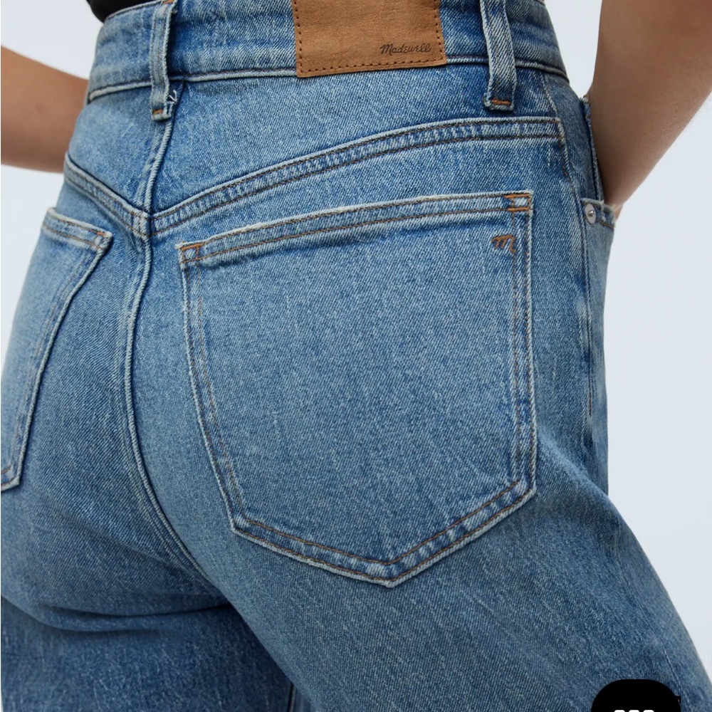 Madewell 90’s Straight Jean in Rondell wash. Size 25. NWT - Picture 5 of 11